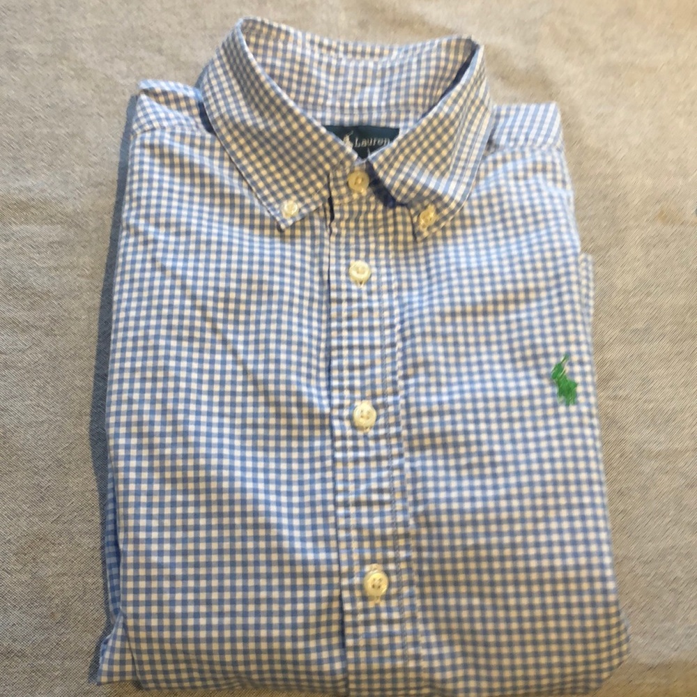 (3)Button Down Shirts-Crewcuts/ Ralph Lauren